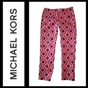 MICHAEL Michael Kors Casual Pocket Geometric Jeans Pants Size 4 EUC